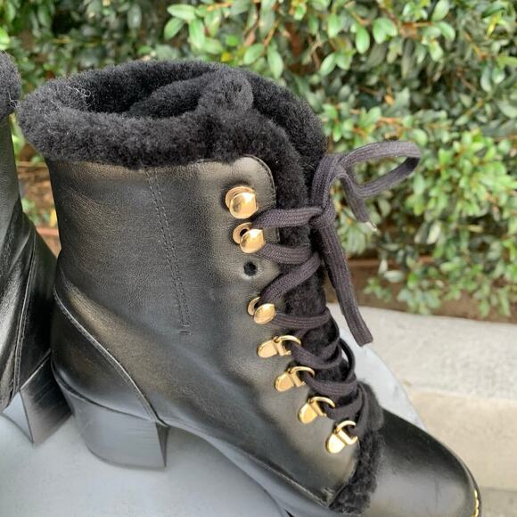 NWOT Stuart Weitzman Kolbie Chain Block Chill Bootie - Picture 3 of 9